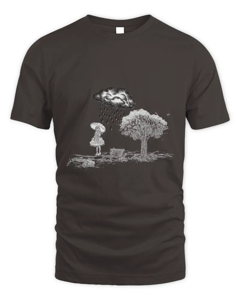 Stormy Weather-Hand drawn artwork by Evangelyn<3- Unisex Tshirt