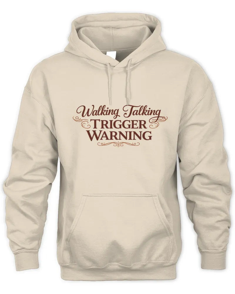 Trigger Warning - Oversized Hoodie