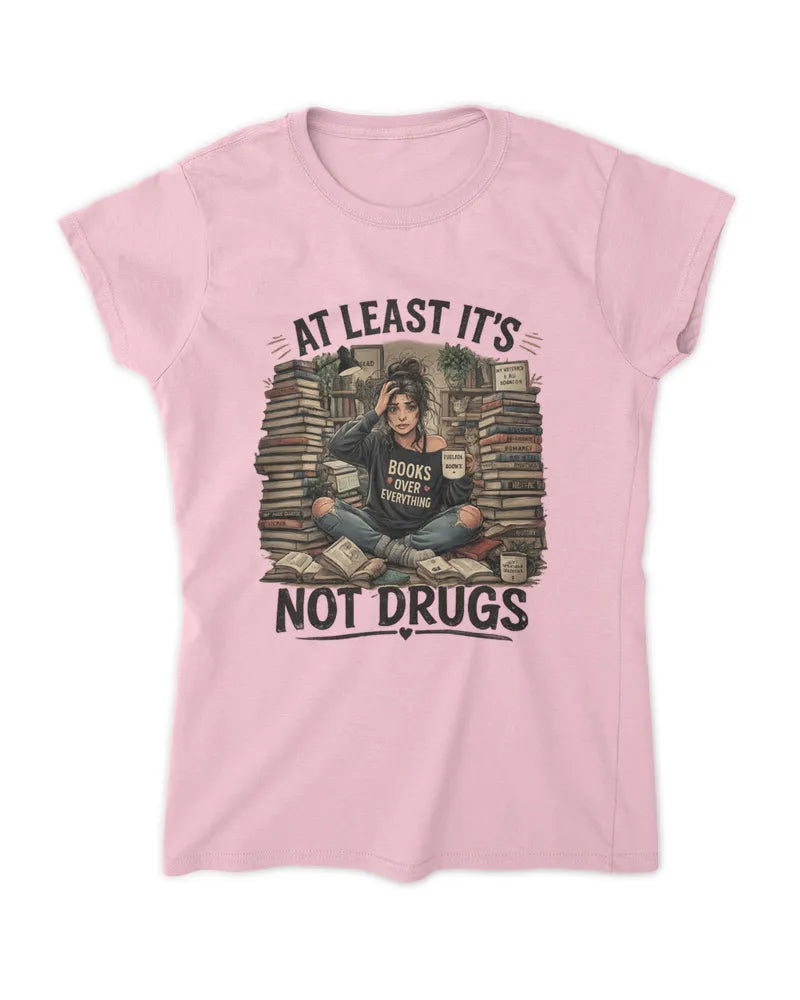 Reading Addiction | Unisex Graphic T-Shirt | Book Lover Gift