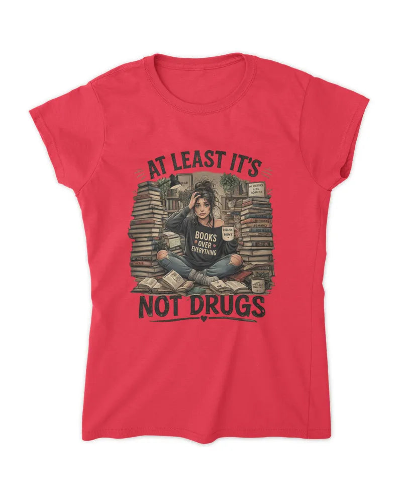 Reading Addiction | Unisex Graphic T-Shirt | Book Lover Gift