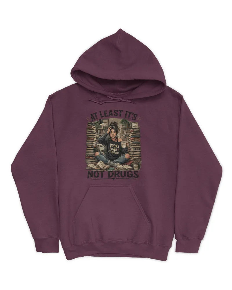 Reading Addiction - Unisex Fleece Hoodie | Book Lover Gift