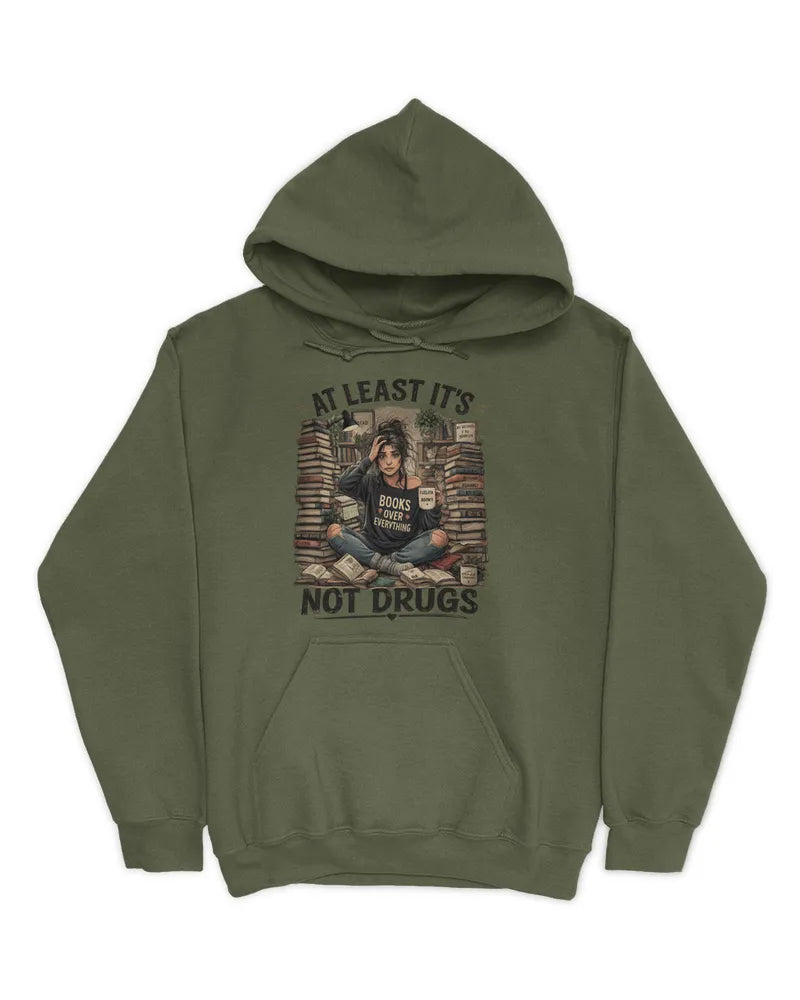Reading Addiction - Unisex Fleece Hoodie | Book Lover Gift