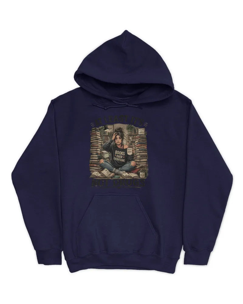 Reading Addiction - Unisex Fleece Hoodie | Book Lover Gift