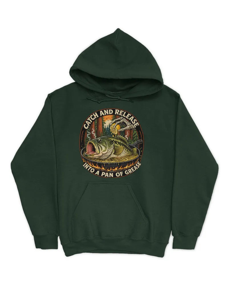 Catch and Release Hoodie | Soft Fleece, All-Day Comfort